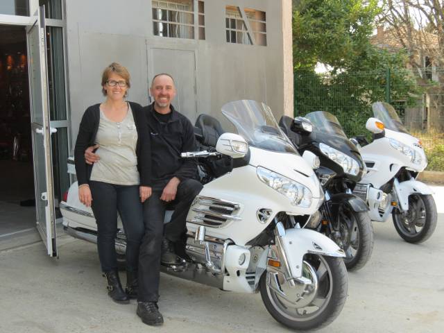Aix Goldwing David et Delphine