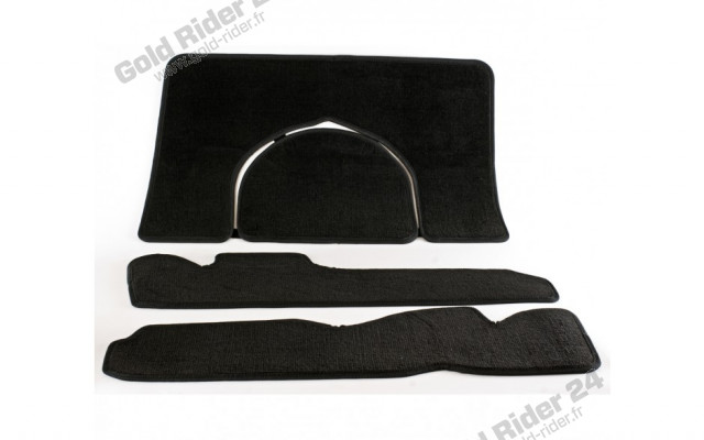 Kit de 3 tapis top-case et sacoches