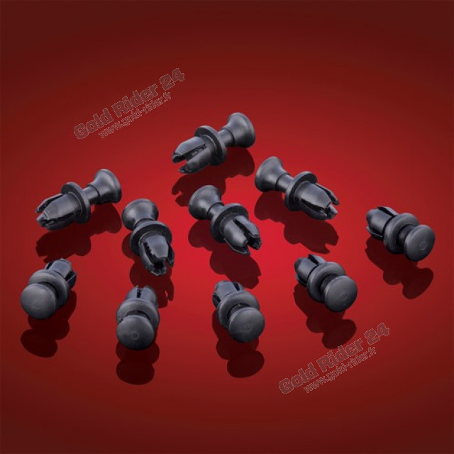Rivets plastiques réutilisables