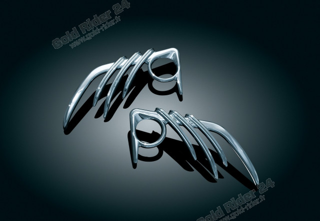 Chromes grilles de haut-parleurs