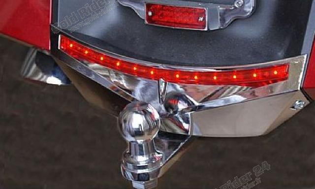 Chrome de garde boue arrière lumineux
