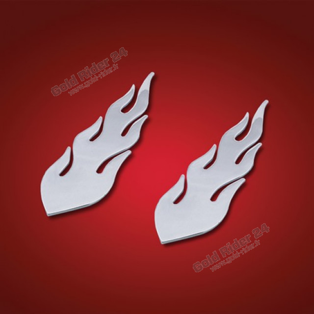 Flammes chromées