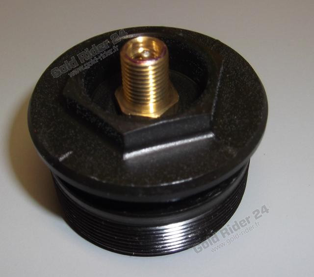 Bouchon de fourche avec valve