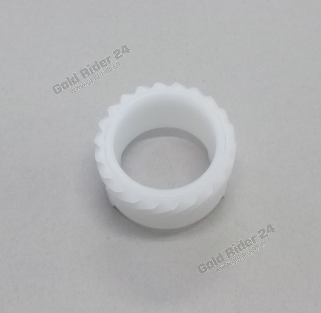 Roue crantée d'entraineur de câble de compteur