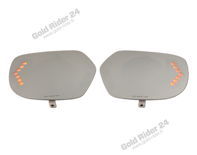 Miroirs de rétroviseurs à leds