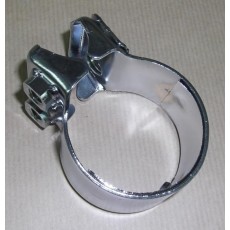 Collier silencieux d'échappement gauche