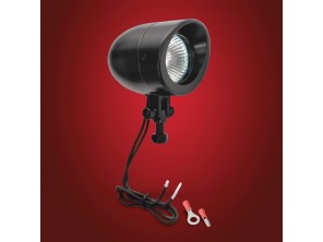 Mini feu halogène noir 12V 50W