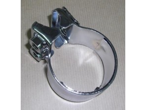 Collier silencieux d'échappement gauche