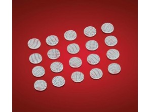 Pastilles velcro adhésives