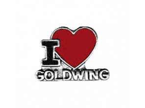 Pin's "I Love Goldwing"