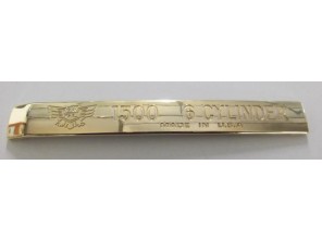 Emblème de couvre culasse droit