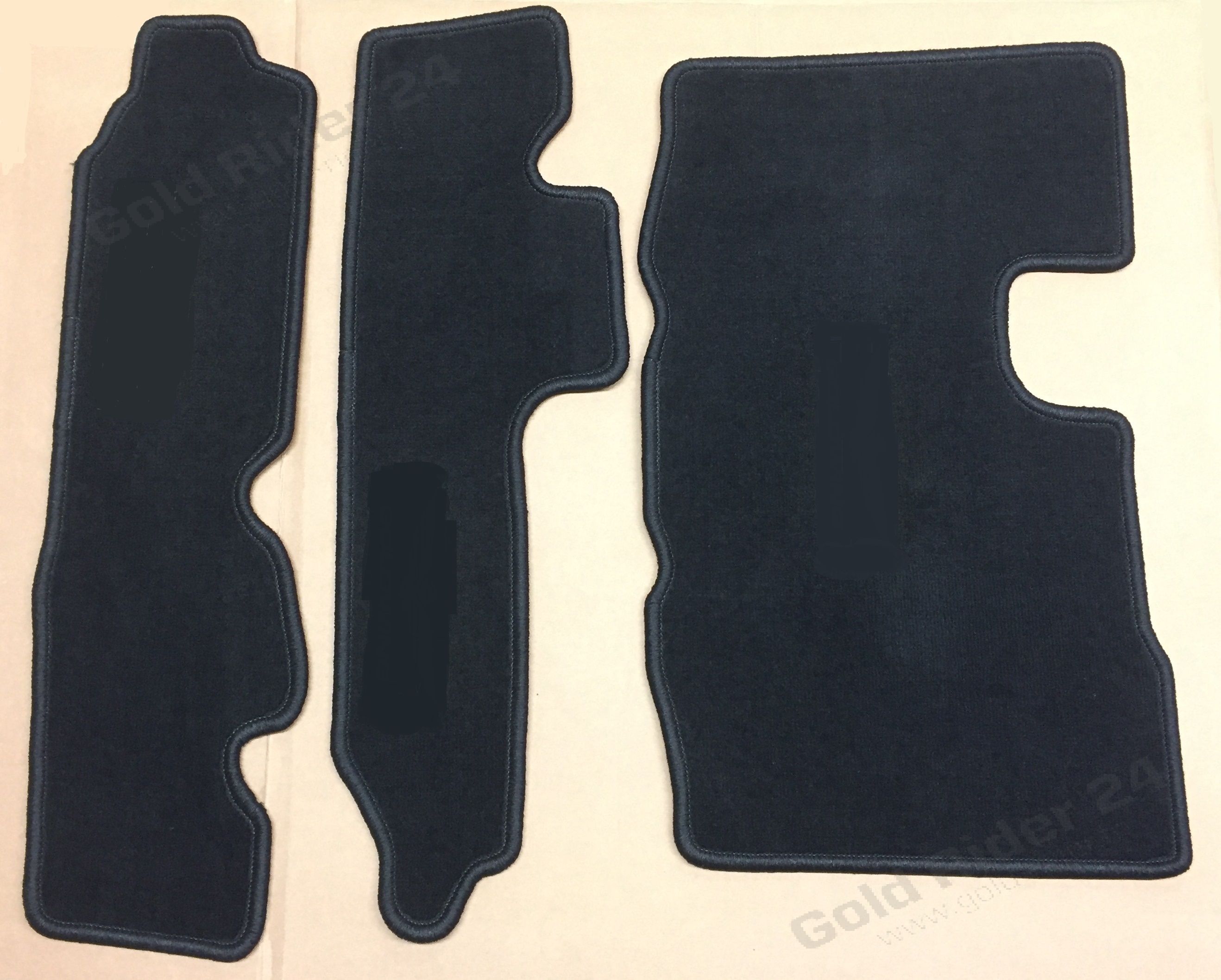 Kit 3 tapis top-case et sacoches
