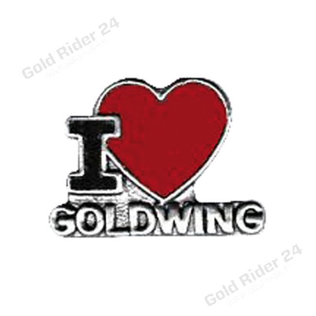 Pin's "I Love Goldwing"