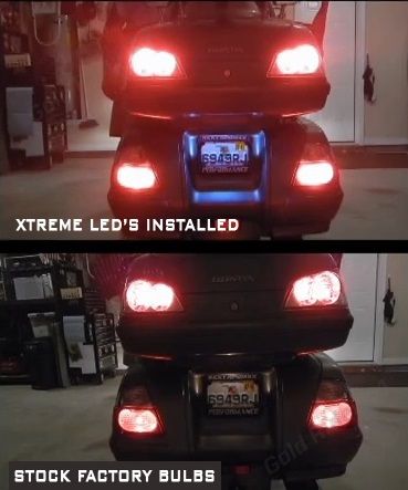 Pack conversion ampoule feux arrière à LED - Gold Rider