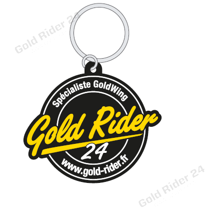 Porte-clé "Gold Rider"