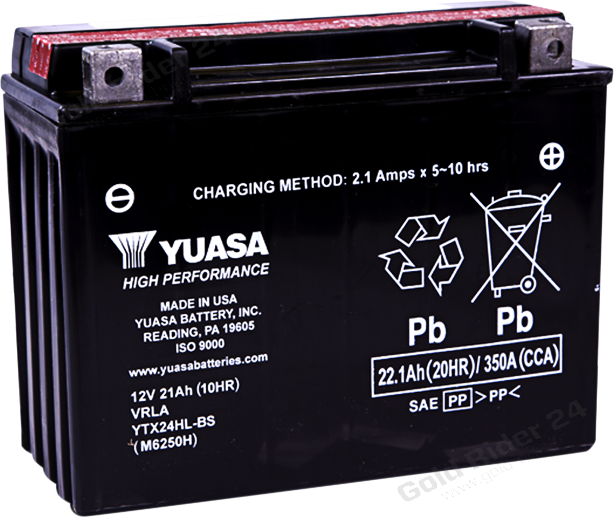 Batterie YTX24HL pour Goldwing GL1500/GL1200/GL1100