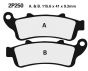 Plaquettes de frein avant "Nissin" - GL1800