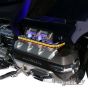 Barrettes lumineuses, finition chrome