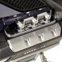 Barrettes lumineuses, finition chrome