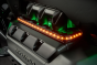 Barrettes lumineuses, finition noire