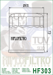 Filtre à huile chromé "Hiflofiltro"