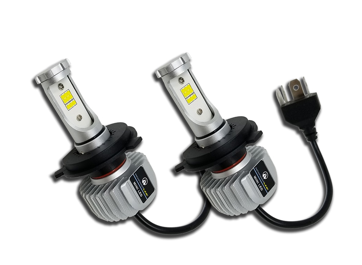 Ampoule H4 LED Feux Croisement phare scooter 6500K - Sofimep